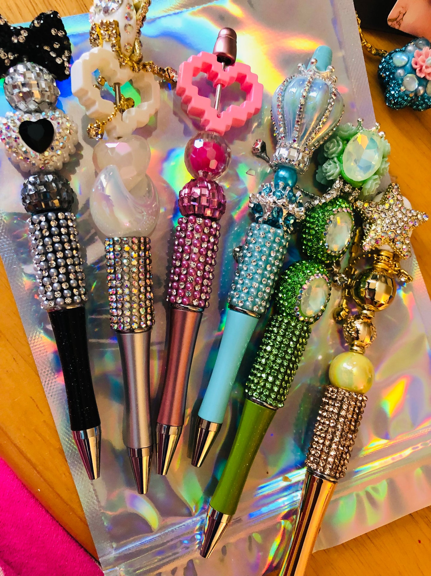 Bejeweled Pens