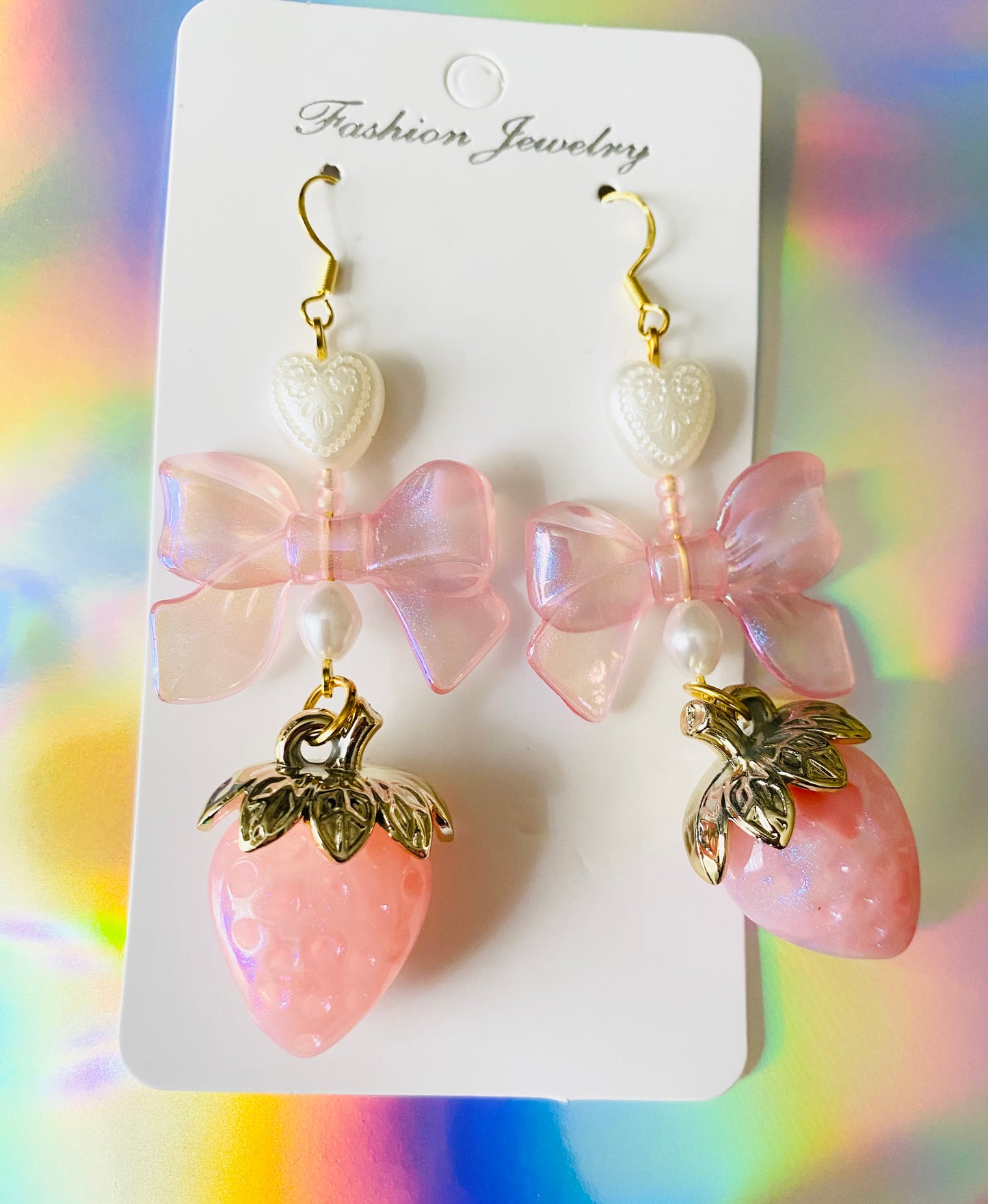 Kawaii Strawberry Earrings