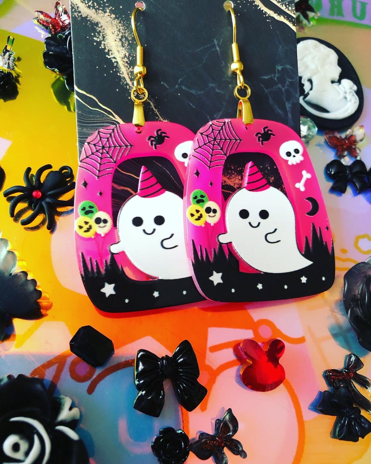 Party Ghost Earrings