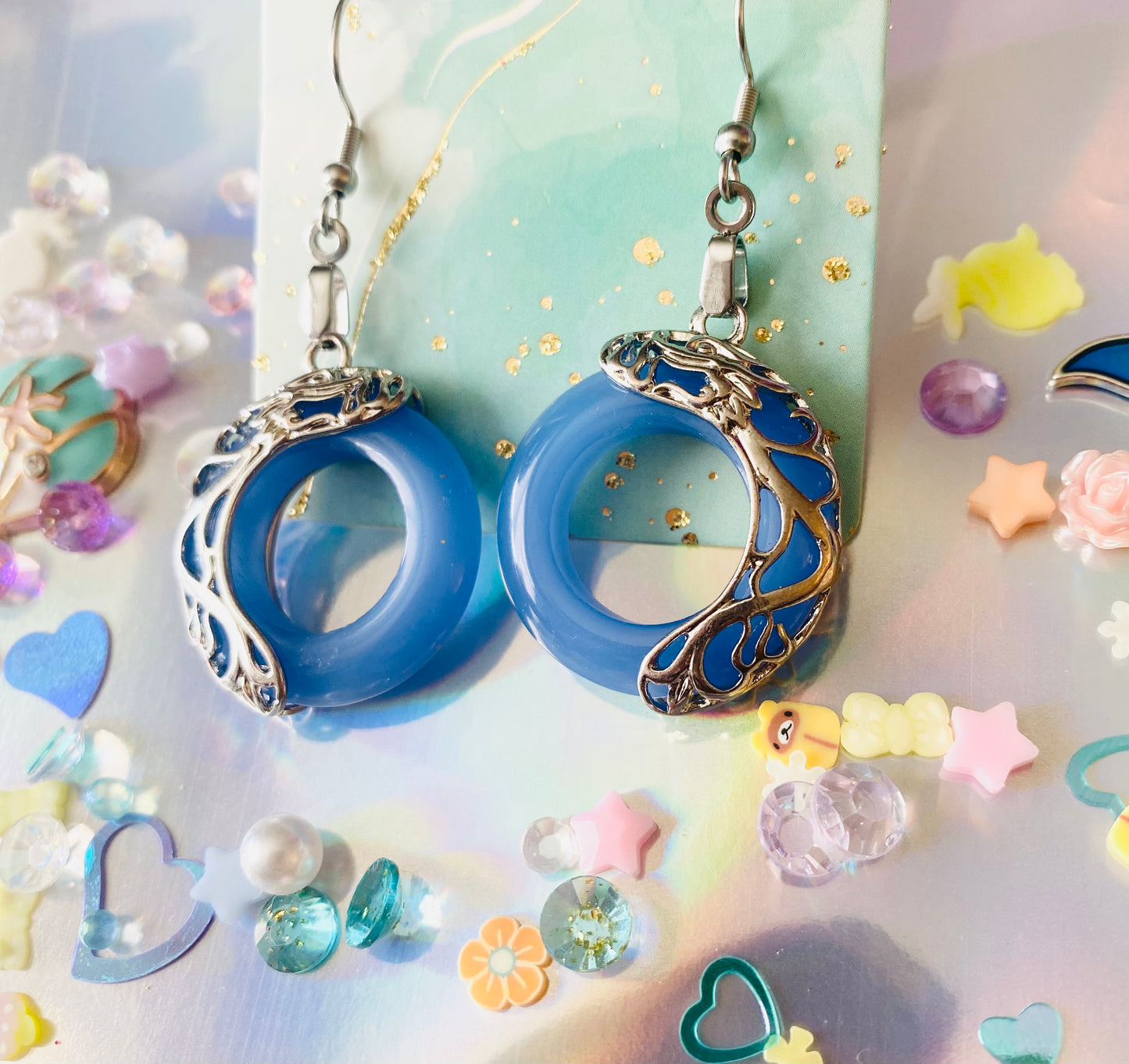 Infinity Circle Earrings