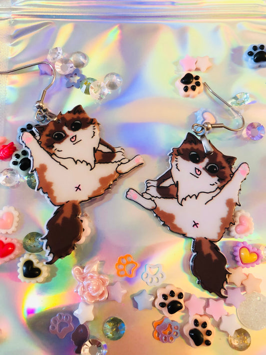 Kitty Butt Earrings