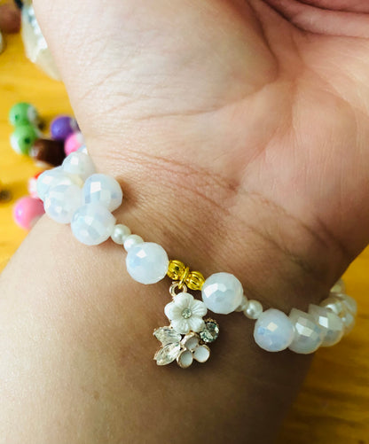 Pearl Flower Bracelet