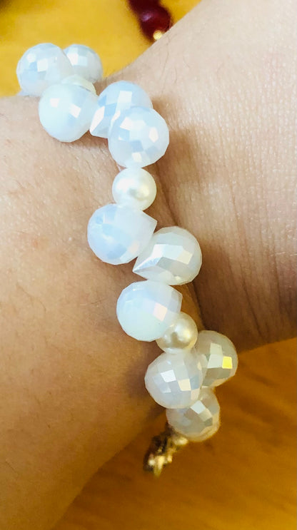 Pearl Flower Bracelet