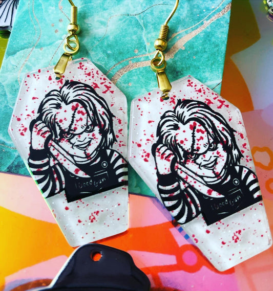 Slasher Killer Earrings