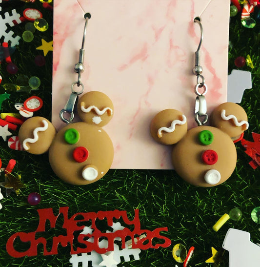 Christmas Micky Earrings