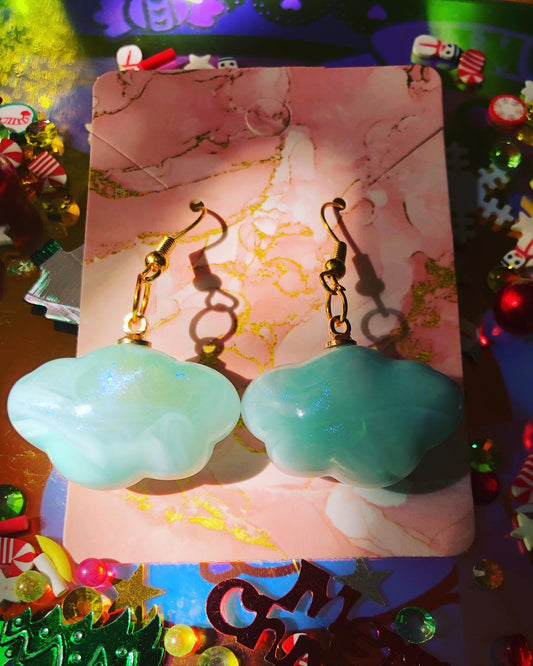 Blue Cloud Earrings