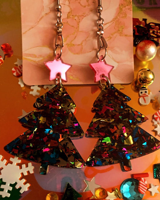 Christmas Tree Earrings