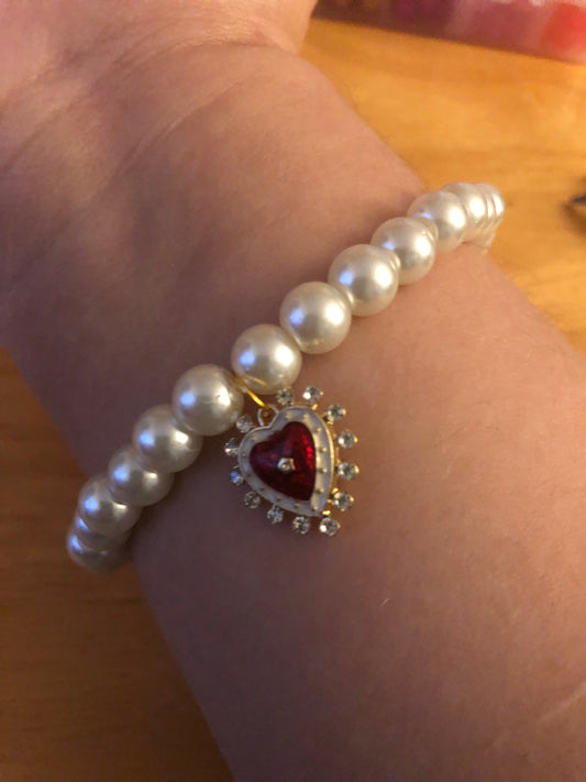 Heart of Pearl Bracelet