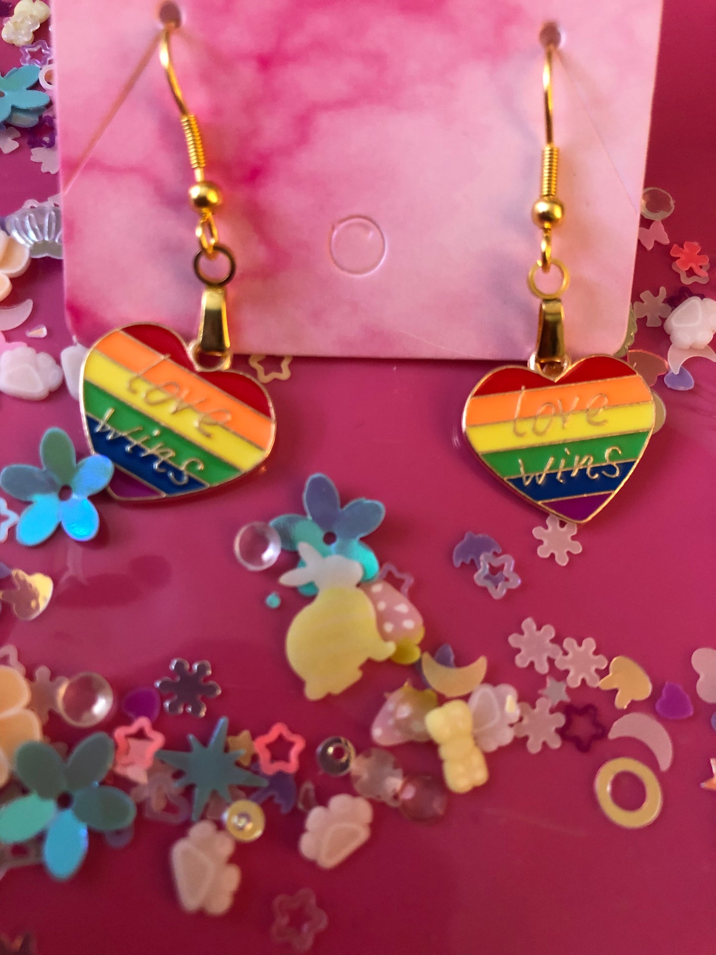 LGBT Themed Earrings!