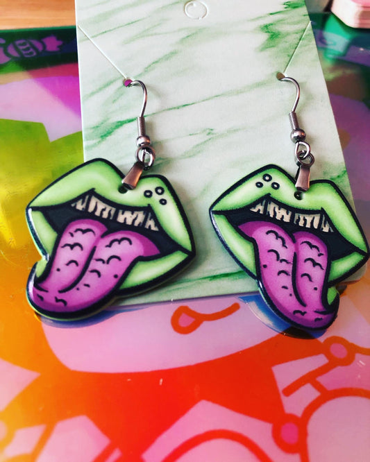 Sexy Lip Earrings