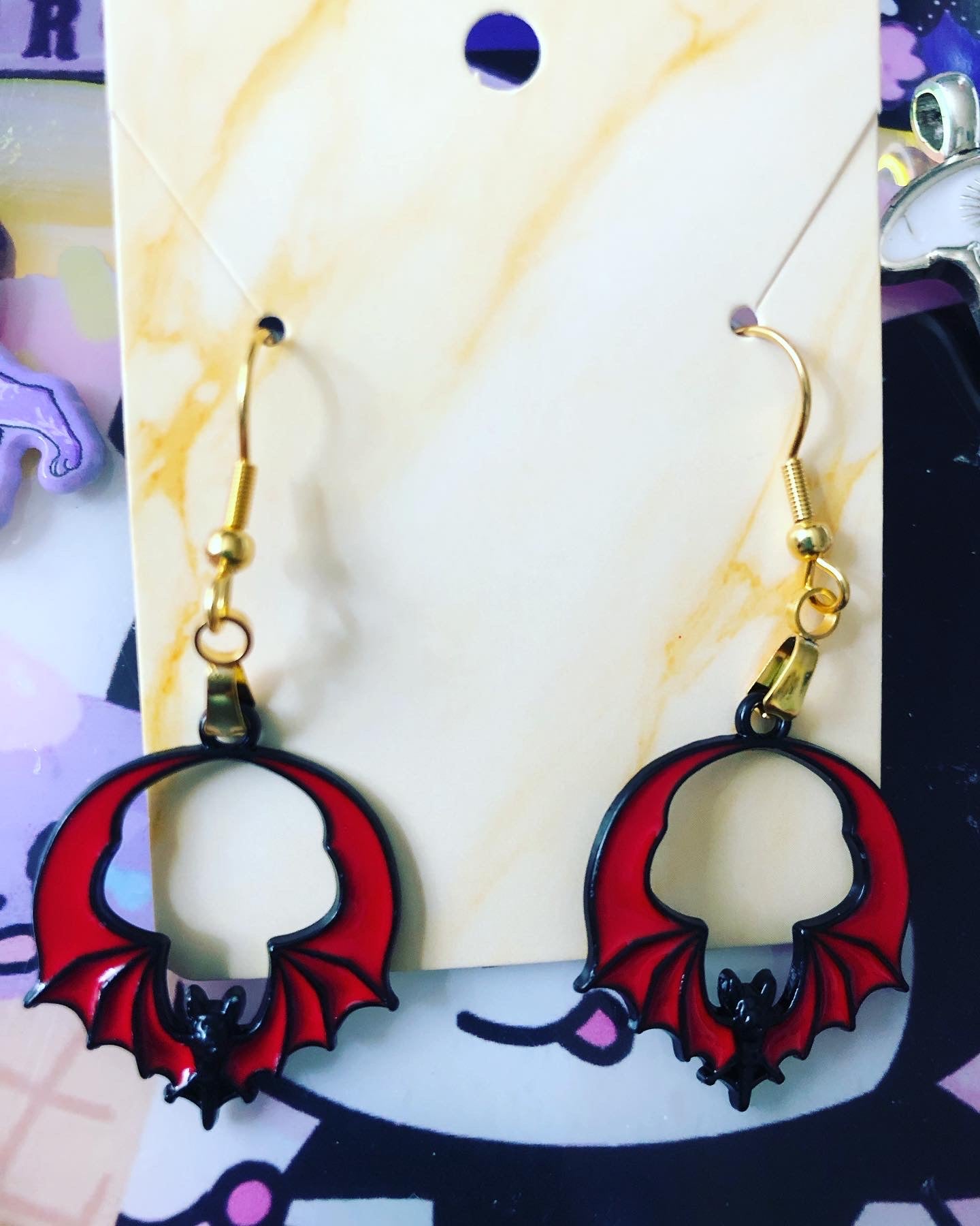 Bat! Earrings