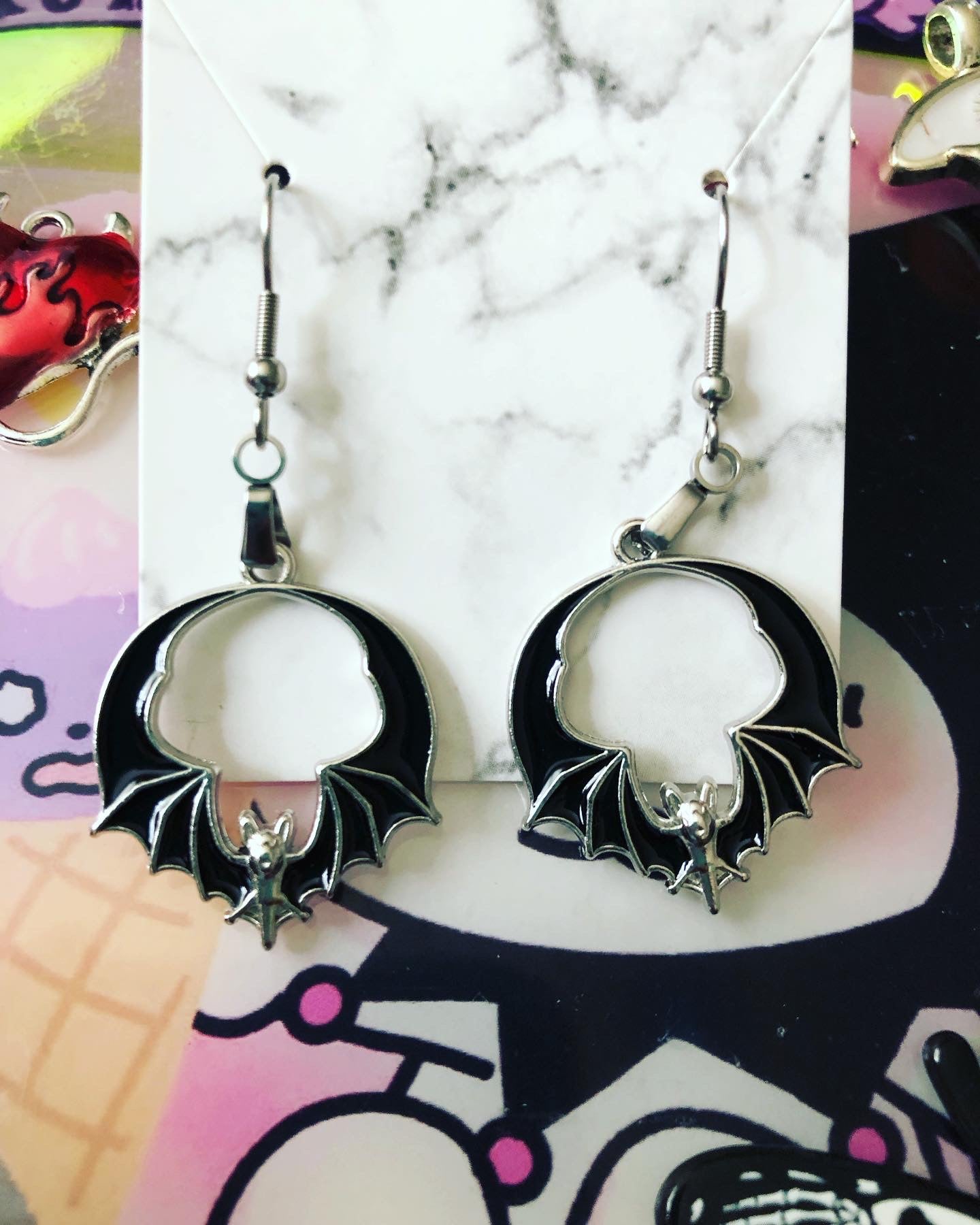 Bat! Earrings