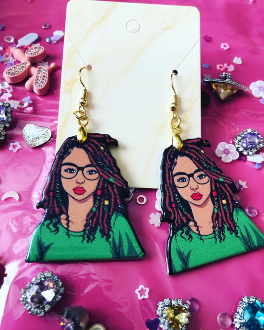 Black Girl Magic Earrings