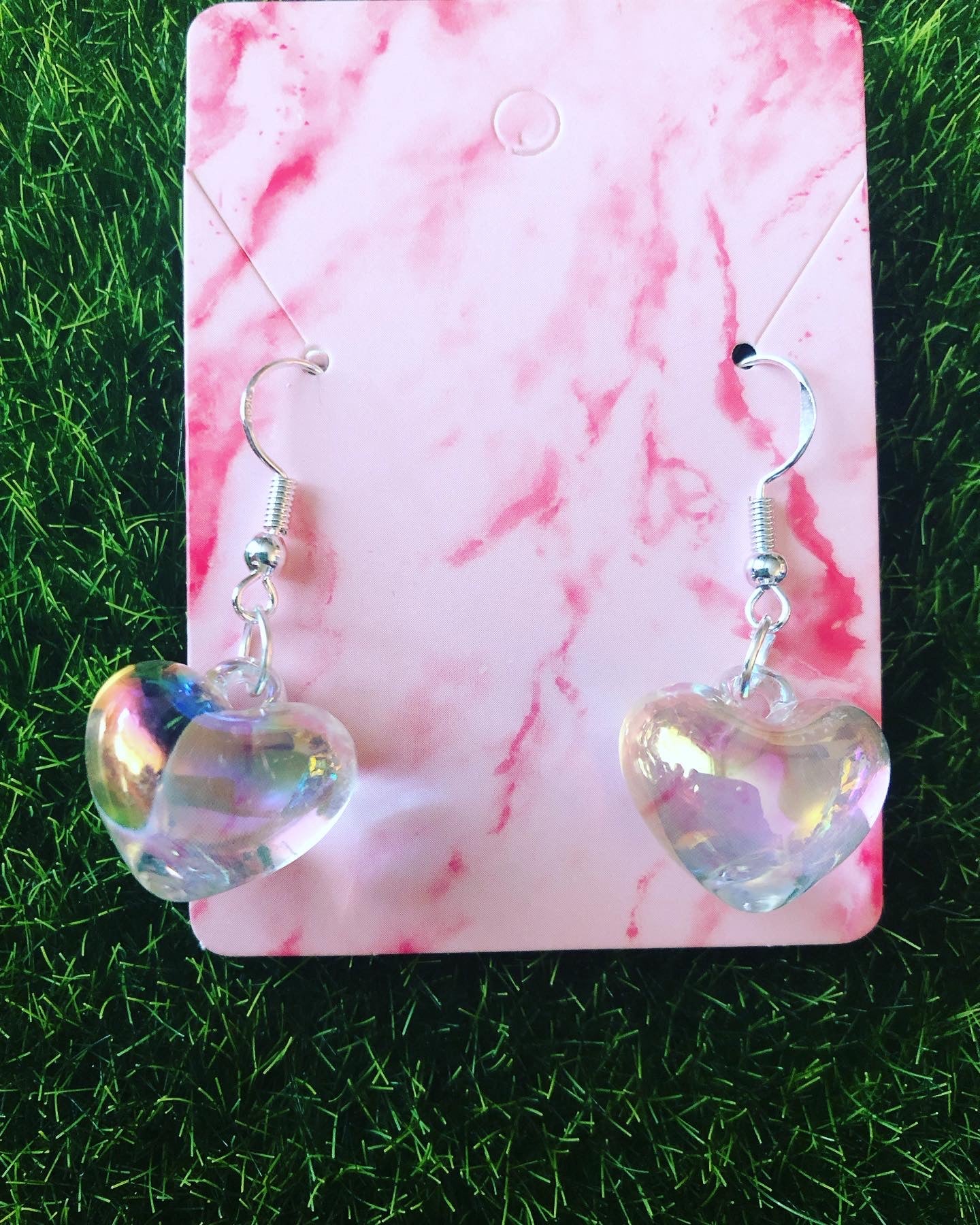 Heart Crystal Earrings