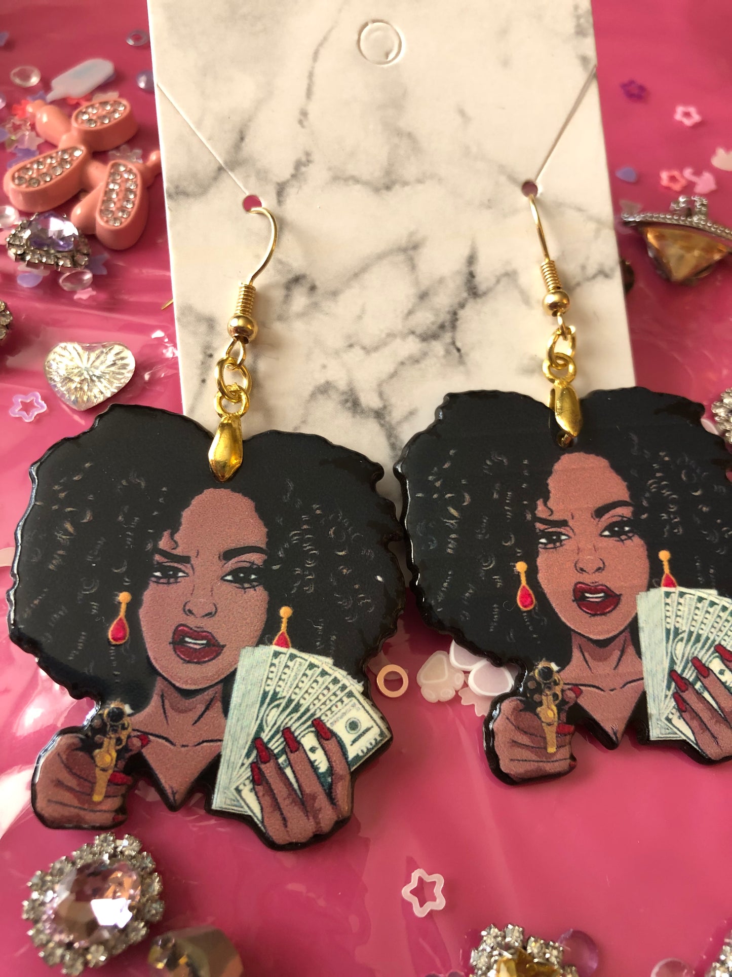 Black Girl Magic Earrings